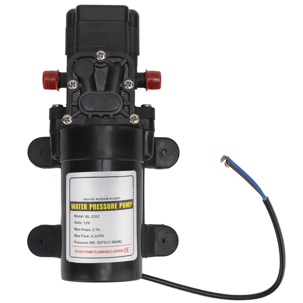 Диафрагменный насос с водяным давлением Самовсасывающий диафрагменный насос Водяной насос высокого давления для улицы RL