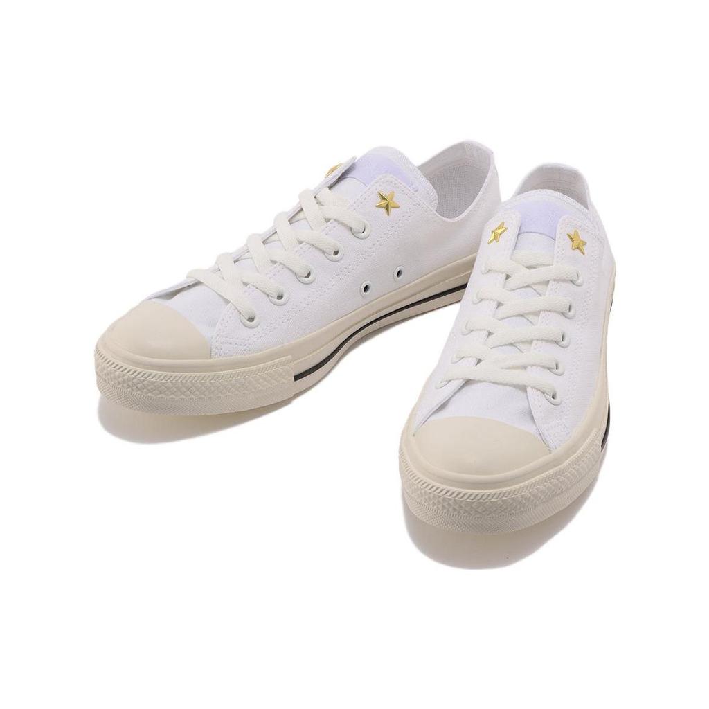 Converse All Star GS-Studs OX Нескользящие Прочные Низкие Кеды из Канваса Унисекс Белые 31306951