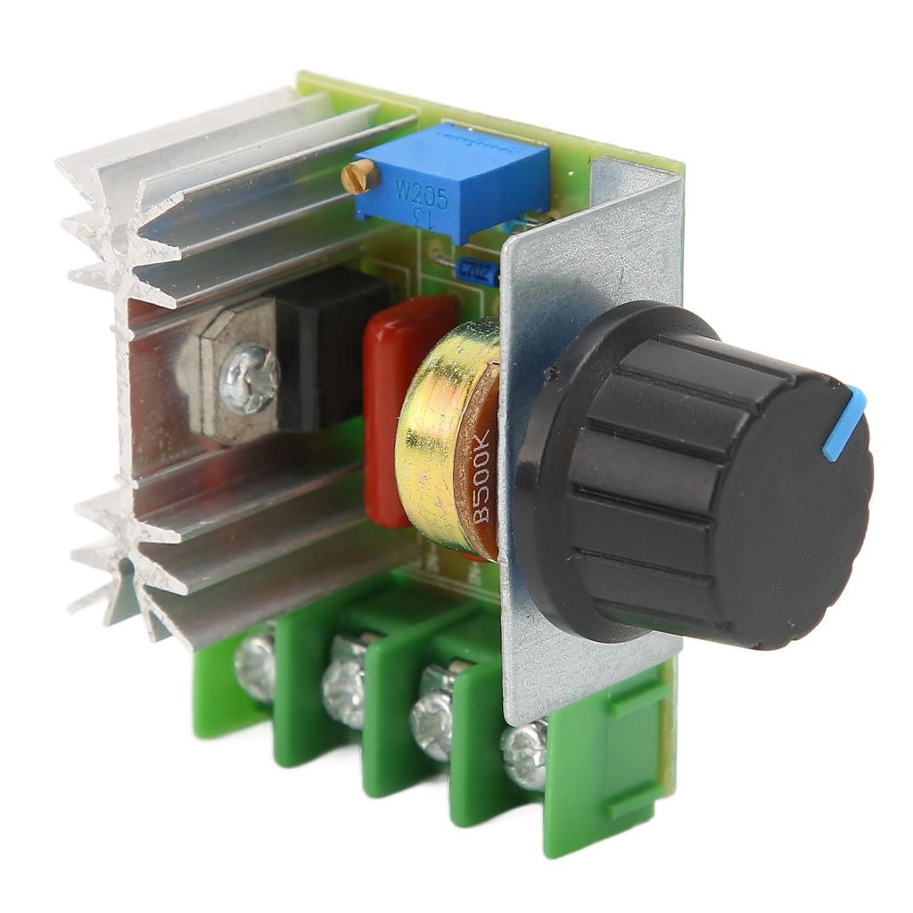 Модуль регулятора напряжения, контроллер, регулируемая плата управления 220 В 2000 Вт для скорости освещения