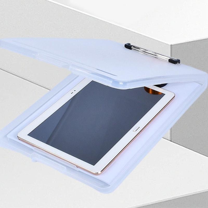 Планшет с папкой и пеналом Портативный органайзер для документов Водонепроницаемый кейс для хранения документов для офиса и школы