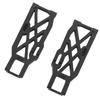 2PCS Rear Lower Swing Arm Nylon Rear Lower Suspension Arm RC Accessory for ZD Racing 9021 08423 1/8 RC Car Black