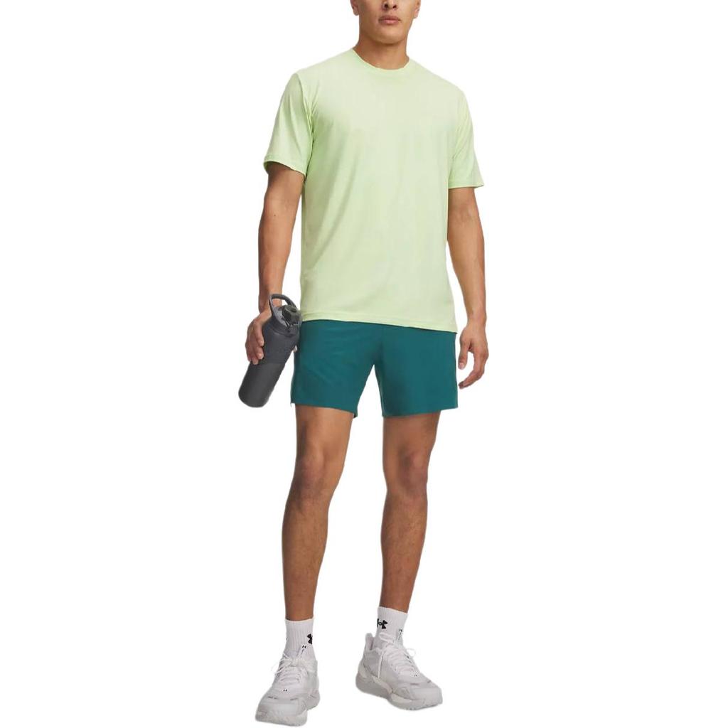 Under Armour Vanish Elite Эластичные тканые однотонные тренировочные шорты Мужские шорты 6009868-338