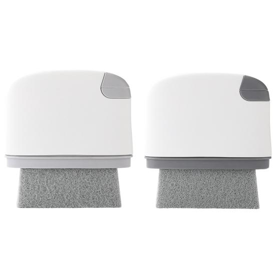 Щетка для чистки оконных пазов 2-в-1 Портативный захват для волос в дверных пазах