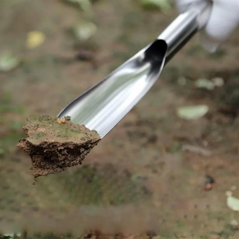 Набор садовых инструментов Копание Остроконечная лопата Лопата из нержавеющей стали для посадки в горшки Копание Пересадка Посадка Прополка Бытовой