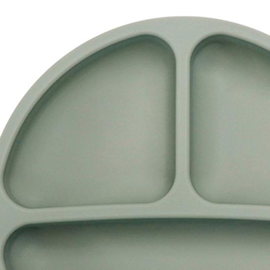 Детские столовые приборы Yousheng, сетчатые перегородки, пищевые мягкие, термостойкие, силиконовые, на присоске, детские столовые приборы, миска, обеденные аксессуары