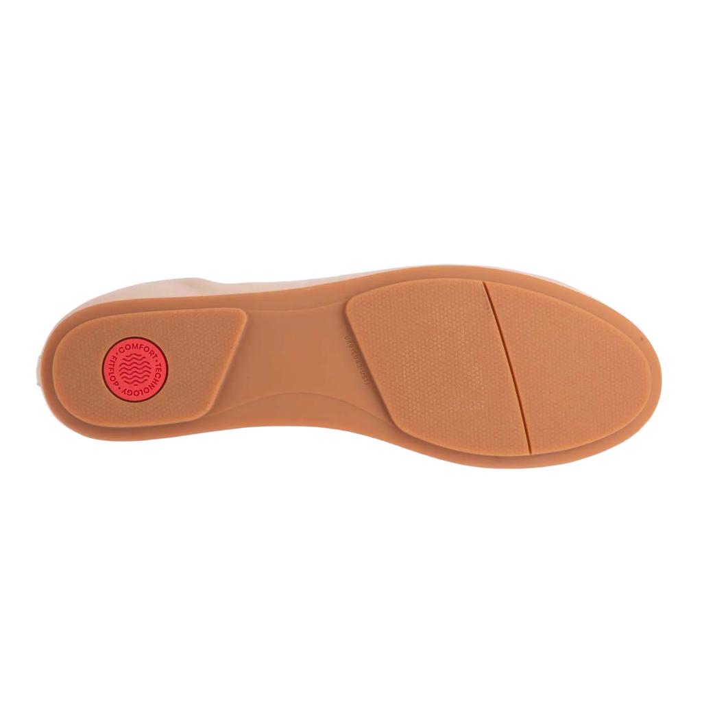 FitFlop Womens/Ladies Allegro Bow Leather Ballerina Flats