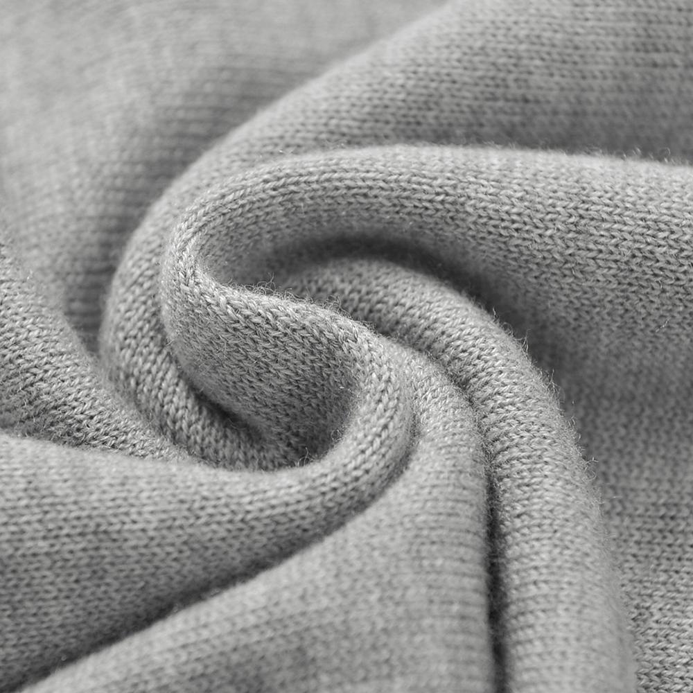 Men's Mock Neck Sweater Warm Wool Knitted