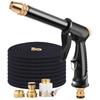 EZ HOSE 3x Расширяющийся Легкий и Удобный для Мытья Автомобиля Мощная Вода Расширяющийся Садовый Шланг для Автомобиля, Улицы и Двора Расширяется до Шланга, Хранить,