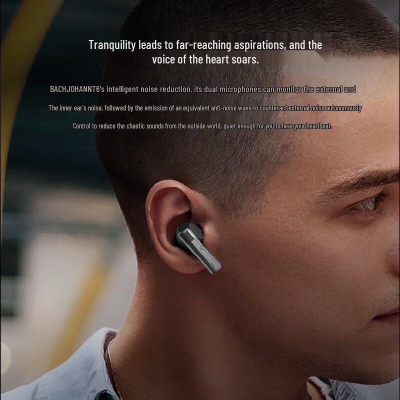 Bach Johann T6 True Wireless Bluetooth Earbuds