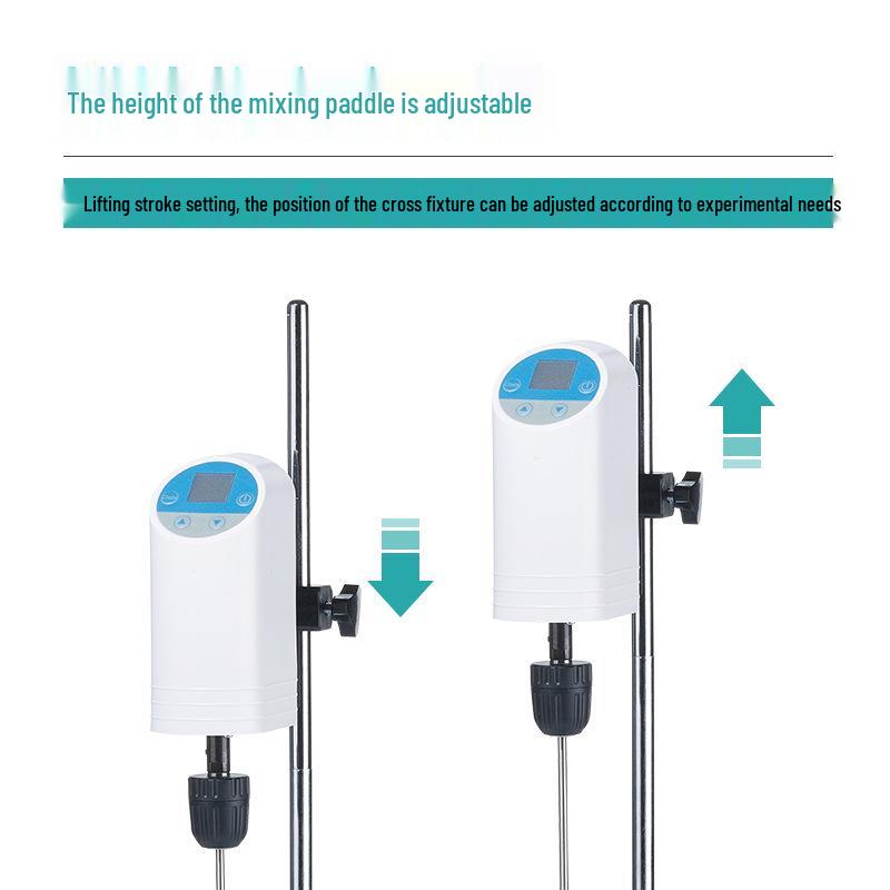 Labshark Digital Display Top-Mounted Cantilever Mixer for Laboratory and Industrial Use