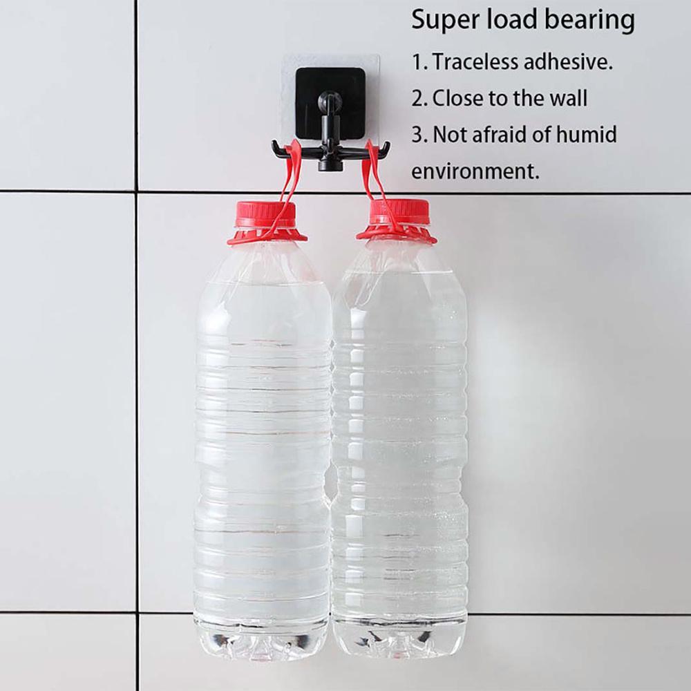 Самоклеящиеся кухонные крючки, с вращением на 360 градусов