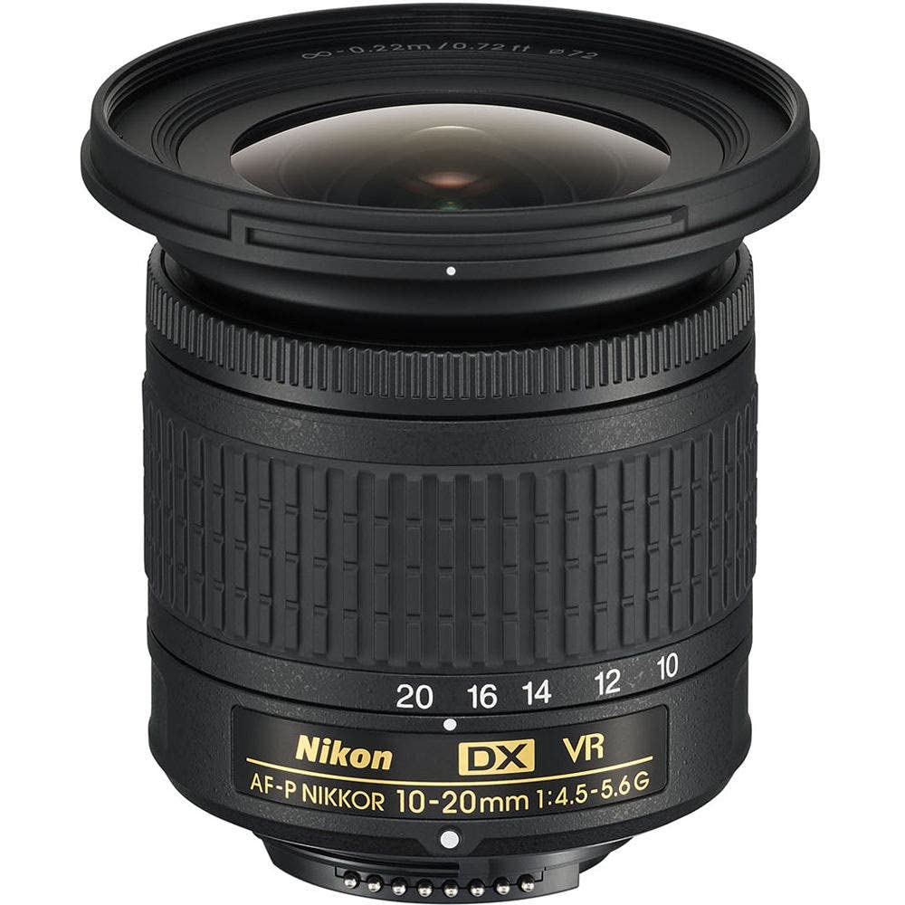Nikon DX NIKKOR VR Wide Angle Zoom Lens F Mount AF-P 10-20mm f/4.5-5.6G