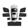Для Hyundai Ioniq AE 2017- Магнитная сетчатая шторка на окно автомобиля Защита от УФ-излучения Солнцезащитный козырек Защита от солнца Защита приватности Автозапчасти