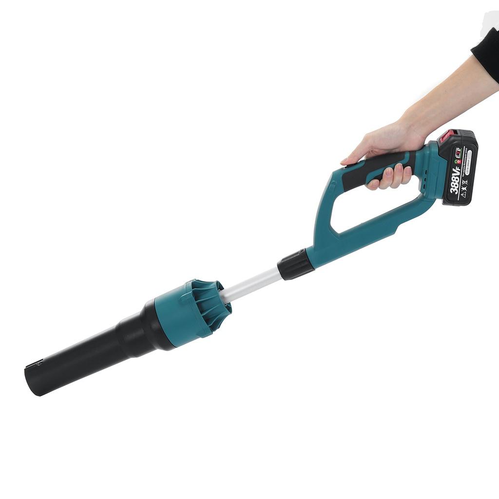 Беспроводной бесщеточный электрический воздуходув 27000 об/мин, всасывающий воздуходув для листьев, пылесос для ПК, сборник для аккумулятора 18 В, 3000 Вт