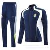 2025 Winter Long Zip Training Jacket Men Football Fans
