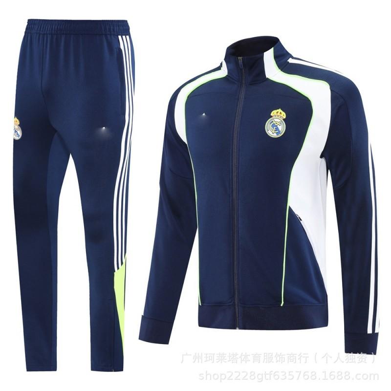 2025 Winter Long Zip Training Jacket Men Football Fans