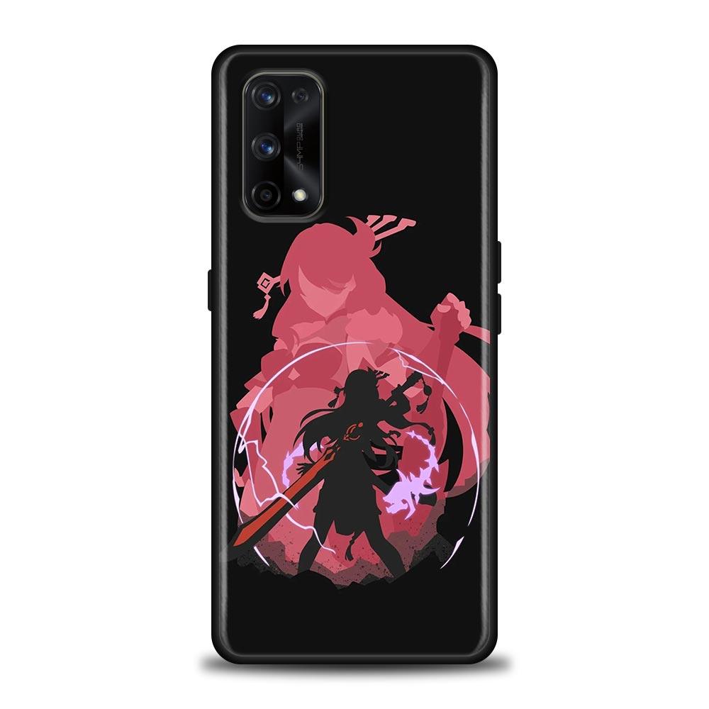 Genshin Impact аниме игровой чехол для телефона для Oppo Realme 8i 8 9 7 6 5 Pro 9i 7i 5i 6i XT 5G чехлы мягкий силиконовый чехол Realme 8Pro