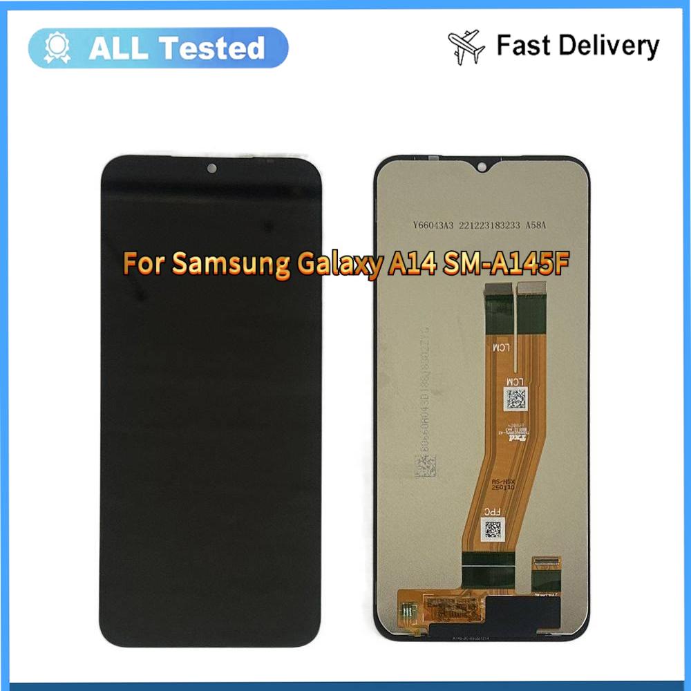 Полная сборка LCD-экрана и сенсорного стекла для Samsung Galaxy A14 SM-A145F