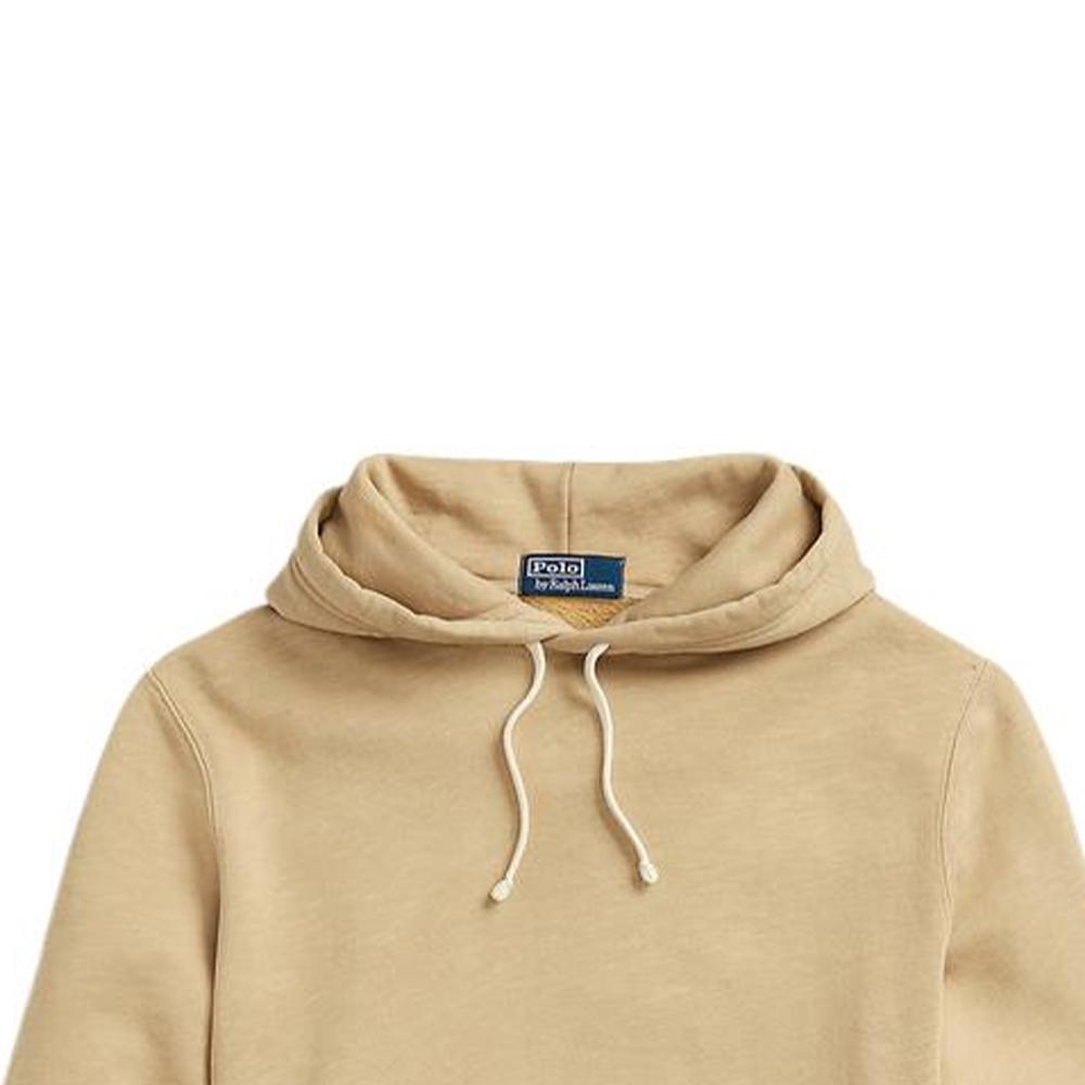 Polo Ralph Lauren FW22 однотонный пуловер с длинным рукавом мужская толстовка коричневый MNPOKNI16822299-250
