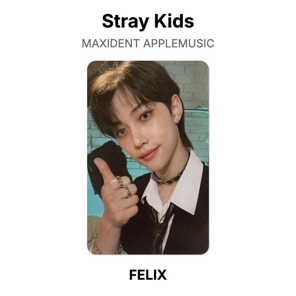 Stray Kids MAXIDENT APPLEMUSIC Official Photocard Купить дешево на