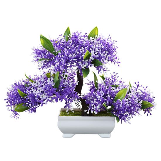 Искусственное растение Привлекательный Невыцветающий Пластиковый Настольный Искусственный Комнатный Декор