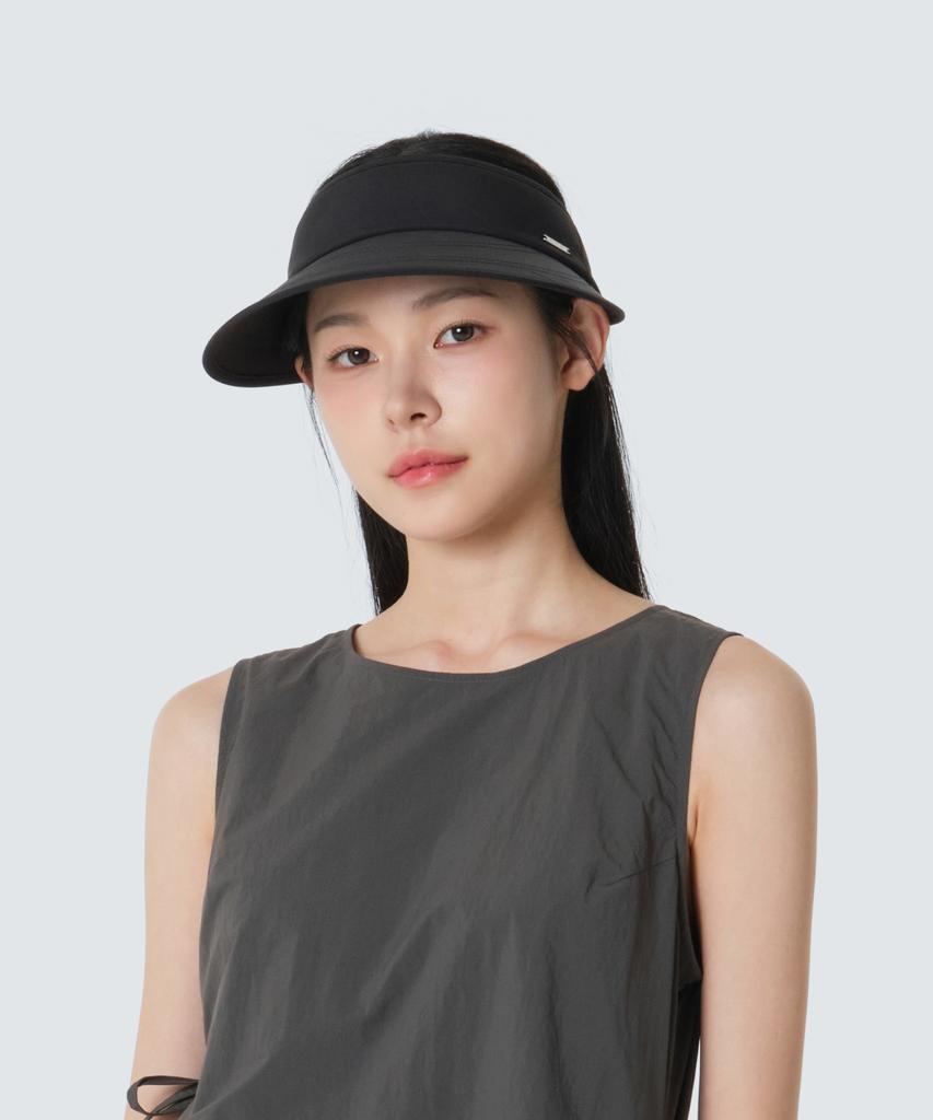 SNOWPEAK APPAREL Легкая Таслан Охлаждающая Женская Солнцезащитная Кепка (S26Mwfsc79) черный