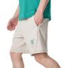 Puma Solid Color Lace-Up Mid-Rise Casual Shorts Unisex Shorts White 626094-87
