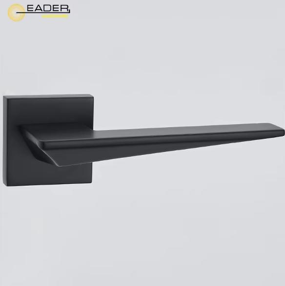 For Zinc Alloy Modern Indoor Door Handle with Customizable Color and Easy Installation