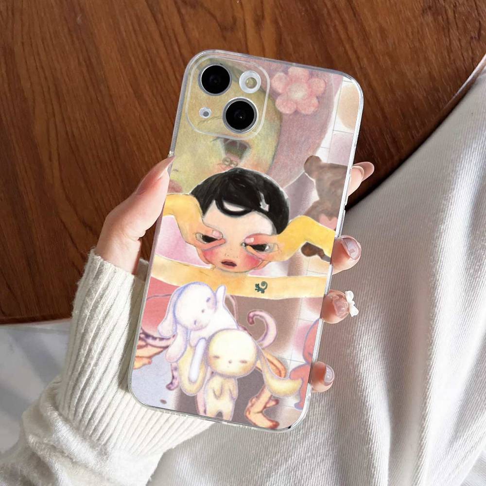 Чехол для телефона с картинами Аи Такано Для iPhone 17 15 14 13 11 12 16 Pro Max Plus Mini Прозрачный Силиконовый Мягкий Funda