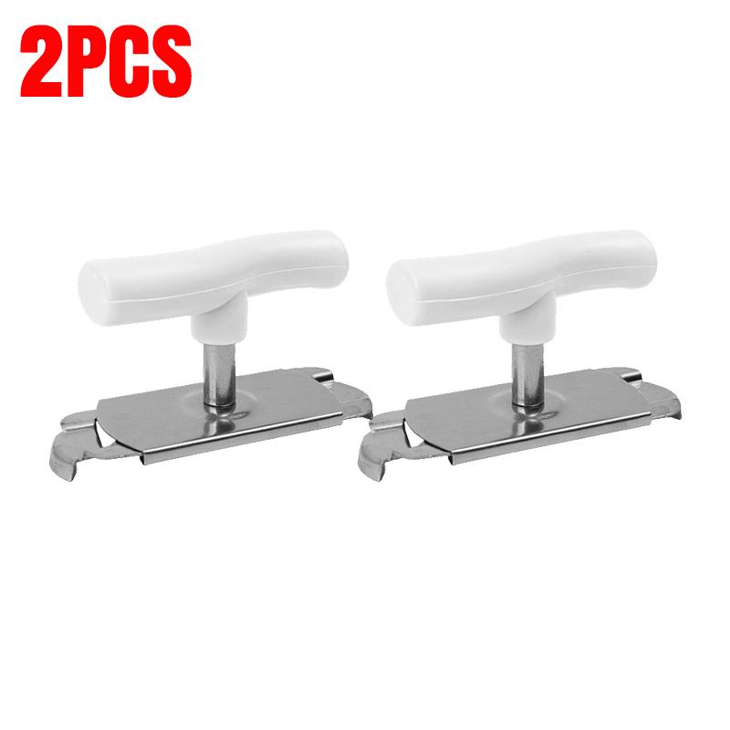 2pcs Stainless Steel Bottle Cap Opener Portable Adjustable Jar Lids Opener Labor-saving Glass Can Openers Manual Kitchen Gadgets