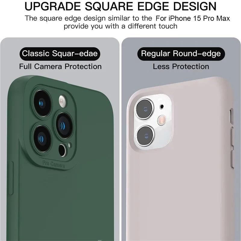 Роскошный официальный жидкий силиконовый чехол для iPhone 15 14 13 12 11 Pro Max, чехол для iPhone 14 15 Pro Max Plus, мягкий противоударный чехол