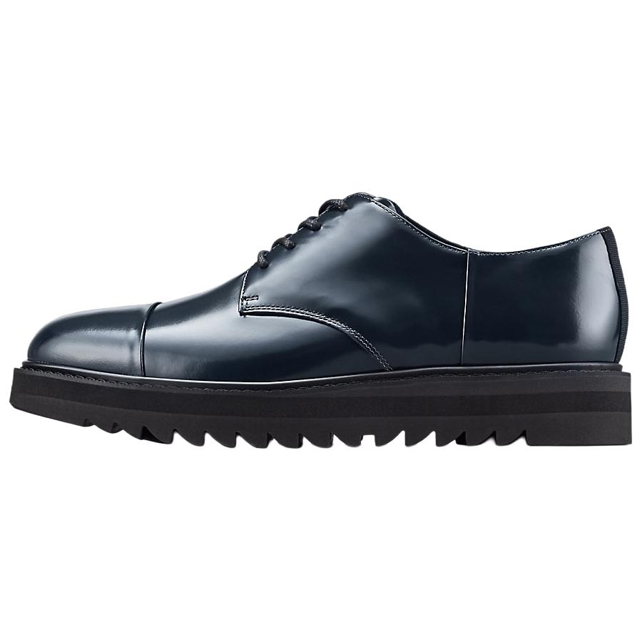 ONITSUKA TIGER DERBY Повседневная кожаная обувь Мужская Морской синий 1181A378-400