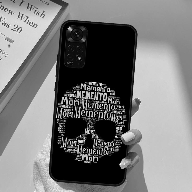 Чехол Memento Mori для Xiaomi Redmi Note 10 8 9 11 Pro 8T 9S 10S 11S Redmi 10C 9C 9A 9T K50 K40 Gaming