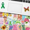 50 Mental Health Stickers Knowledge Education Stickers Suitcase Guitar Laptop Helmet Refrigerator Stickers