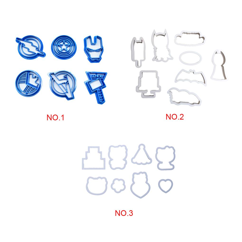 6 ШТ/8 ШТ Супер Мультяшные Животные Режущие Вырубки Формы для Конфет Выпечки Форма для Мастики Инструмент для Рукоделия Набор для Мастики Сделай Сам