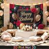 1pc Balloon Backdrop Banner - Polyester Background