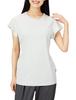 DFY505 Short Sleeve UV Size LG Size To Japanese Size CW-X/Wacoal Women's T-Shirt, Moisture-Wicking, Quick-Drying, Antibacterial, Odor-Resistant,