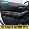 Для Toyota Corolla E210 2019 2020 2024 2024 2024 2024 Гибридный автомобиль ABS дверные ручки рамка полоса декоративная крышка отделка наклейки