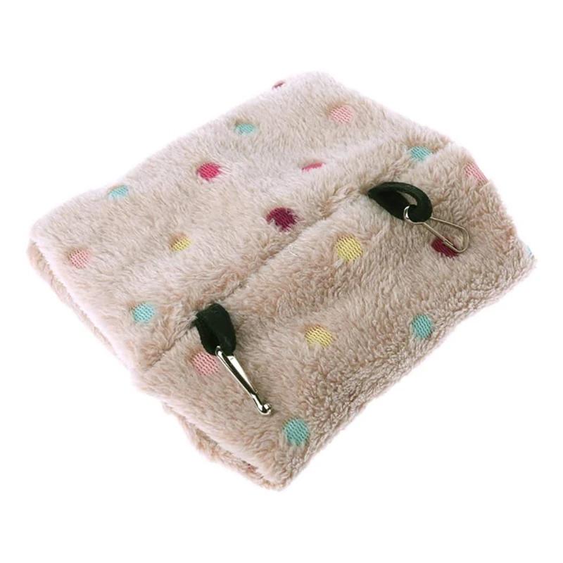 Гамак для домашних животных, попугай, птица, подвесная кровать, дом, плюшевая зимняя теплая клетка, гнездо, палатка