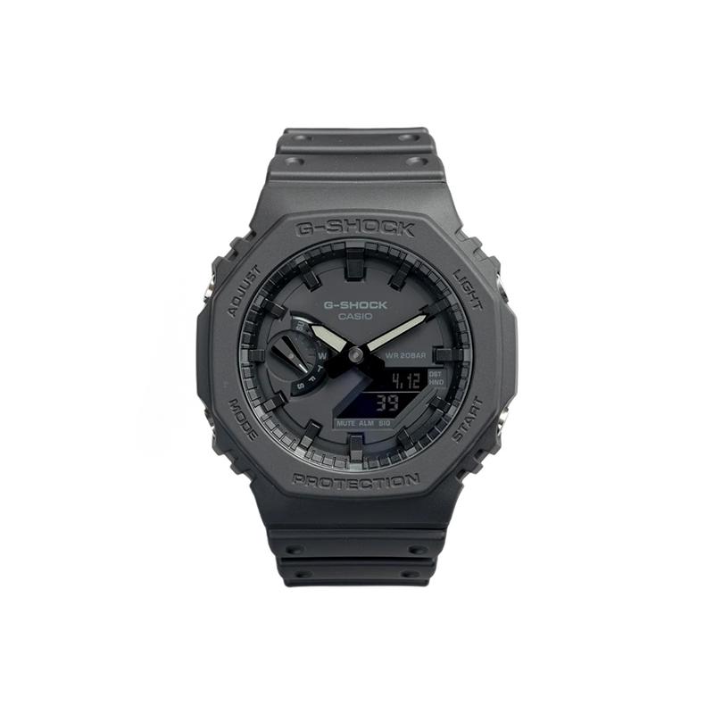 Casio Часы с кварцевым механизмом из специальной коллекции, унисекс, с розовым циферблатом, GA-2100-1A1(Watch8--)