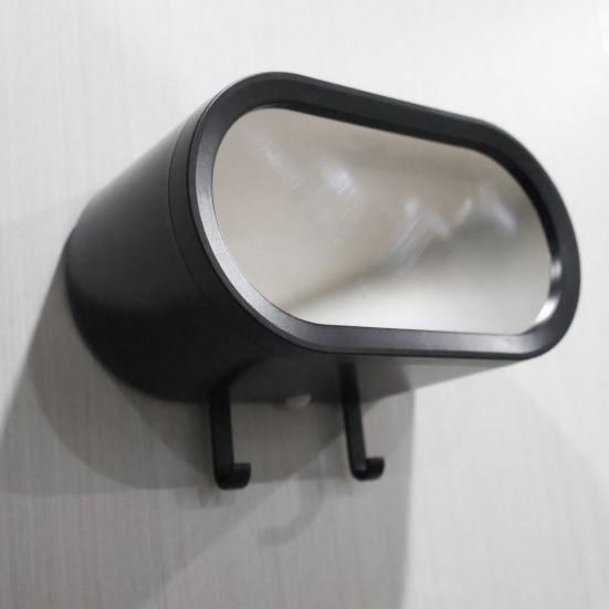 Настенный держатель для ключей от машины в гараж с LED-подсветкой, 2 крючка, органайзер для ключей от машины для прихожей дома или декора гаража