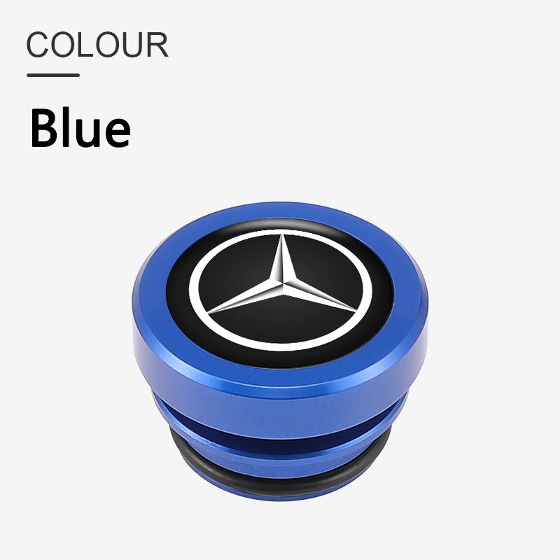 YHB3 Universal Car Cigarette Lighter Cover Dustproof Decoration Cap For Mercedes Benz AMG W211 W203 W204 W210 W124 Auto Accessories