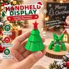 Креативные рождественские подарки в чулок, Игрушка-антистресс для елки, 3D-печатная гибкая сенсорная трансформирующаяся фигурка для снятия стресса, Веселые украшения для