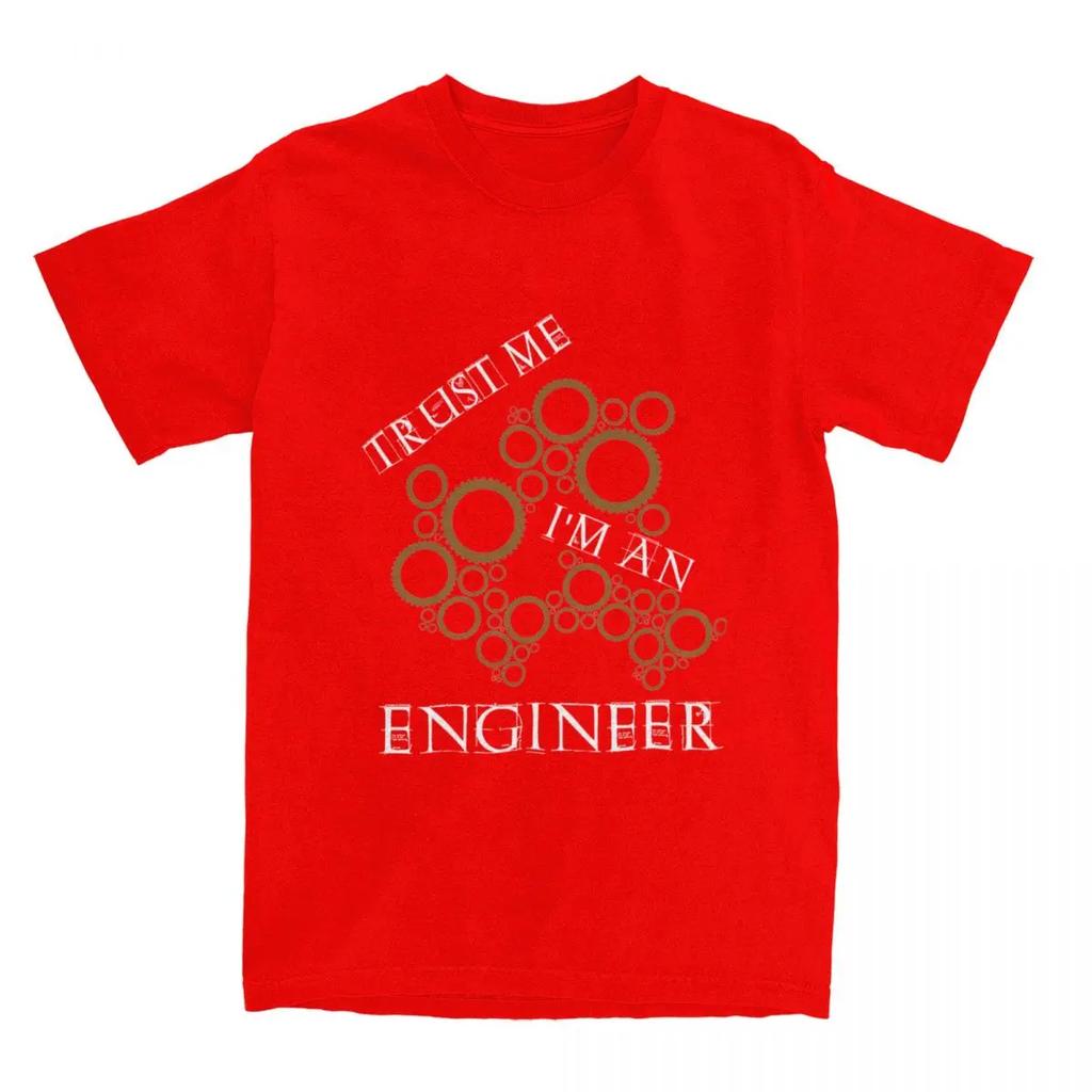 Мужская футболка Trust Me I Am An Engineer Смешные футболки Летняя футболка Винтаж Повседневные хлопковые топы