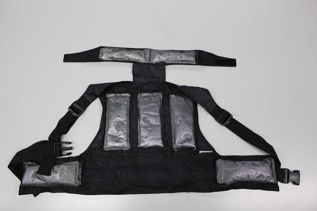 Жилет охлаждающий Alpha Giken Experience ECO COOL черный (Альфа Тр)