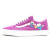 Vans Old Skool Low Top Casual Skate Shoes Floral Embroidery Women Sneakers Purple VN0A4BV5TPK