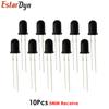 10Pcs 3MM 5MM 850nm LEDs Infrared Emitter and IR Receiver Diodes Infrared To Tube For Arduino