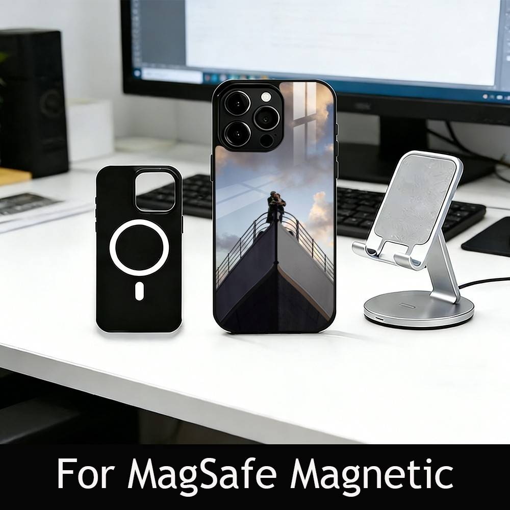 T-Titanic Phone Case For iPhone17,16,15,14,13,12,11 Plus,Pro Magnetic For Magsafe Wireless Charging