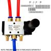 5/2 Way Pneumatic Air Hand Lever Operated Valve Manual Control 2 Position 3 5Port Push-Pull 3H210-08 4H210-08 4H410-15
