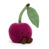 Jellycat Коллекция забавной еды Amuseables Вишня Вишня Милые фруктовые куклы Плюшевая кукла Высота 10 см В сидячей позе